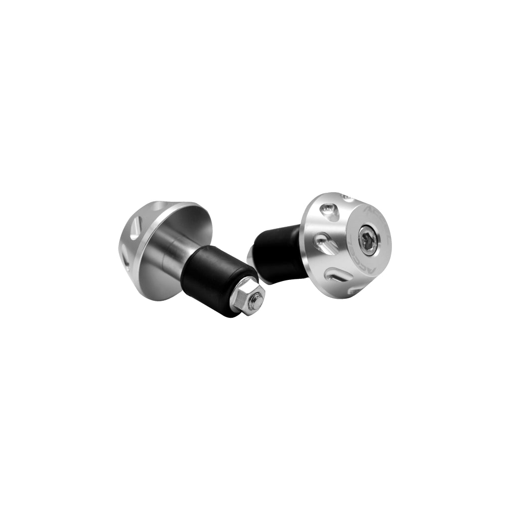 Lightweight Handlebar Bar Ends BEC-05 (Silver)