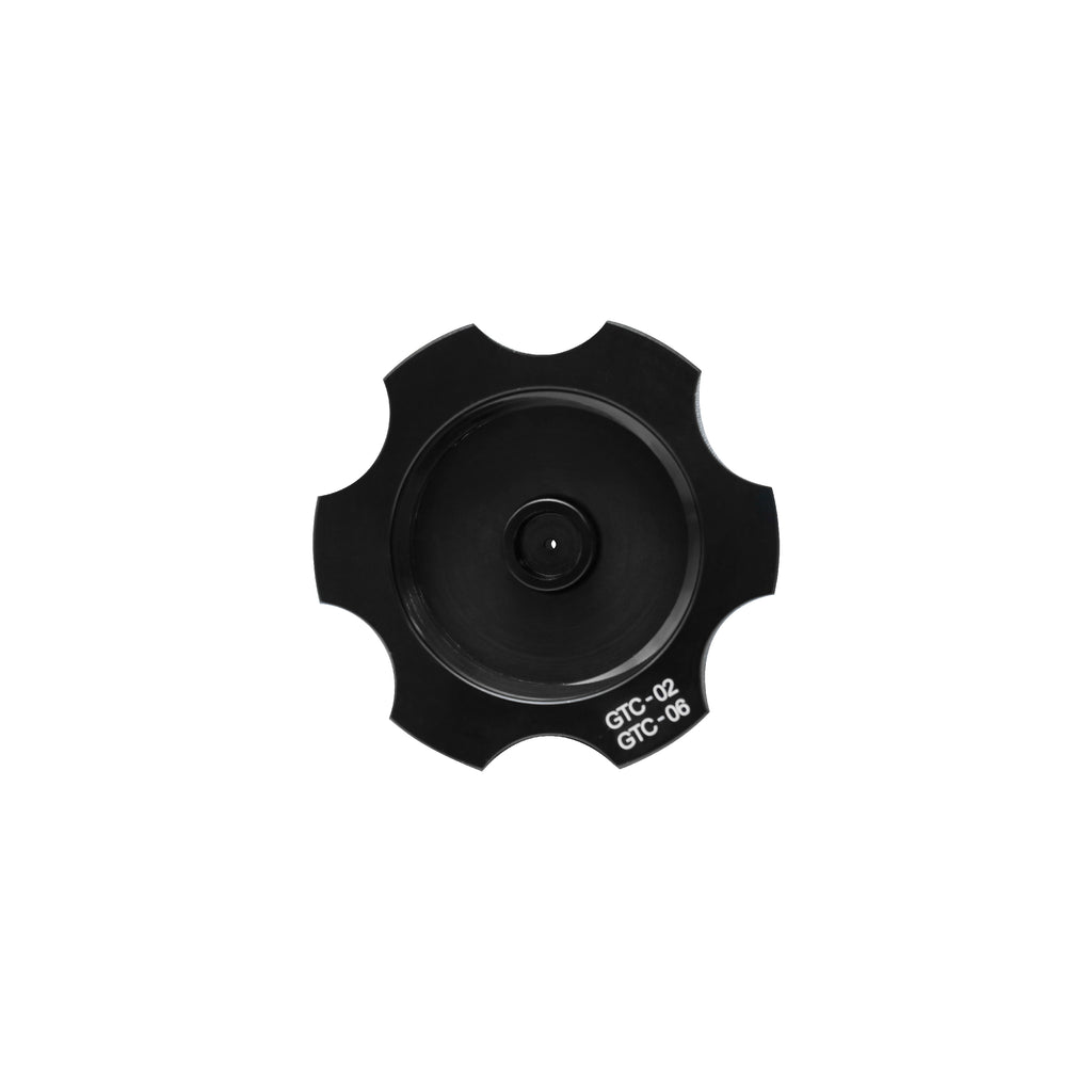 Accel Resistant Rubber Sealed Gas Tank Cap for Yamaha Raptor (Black)