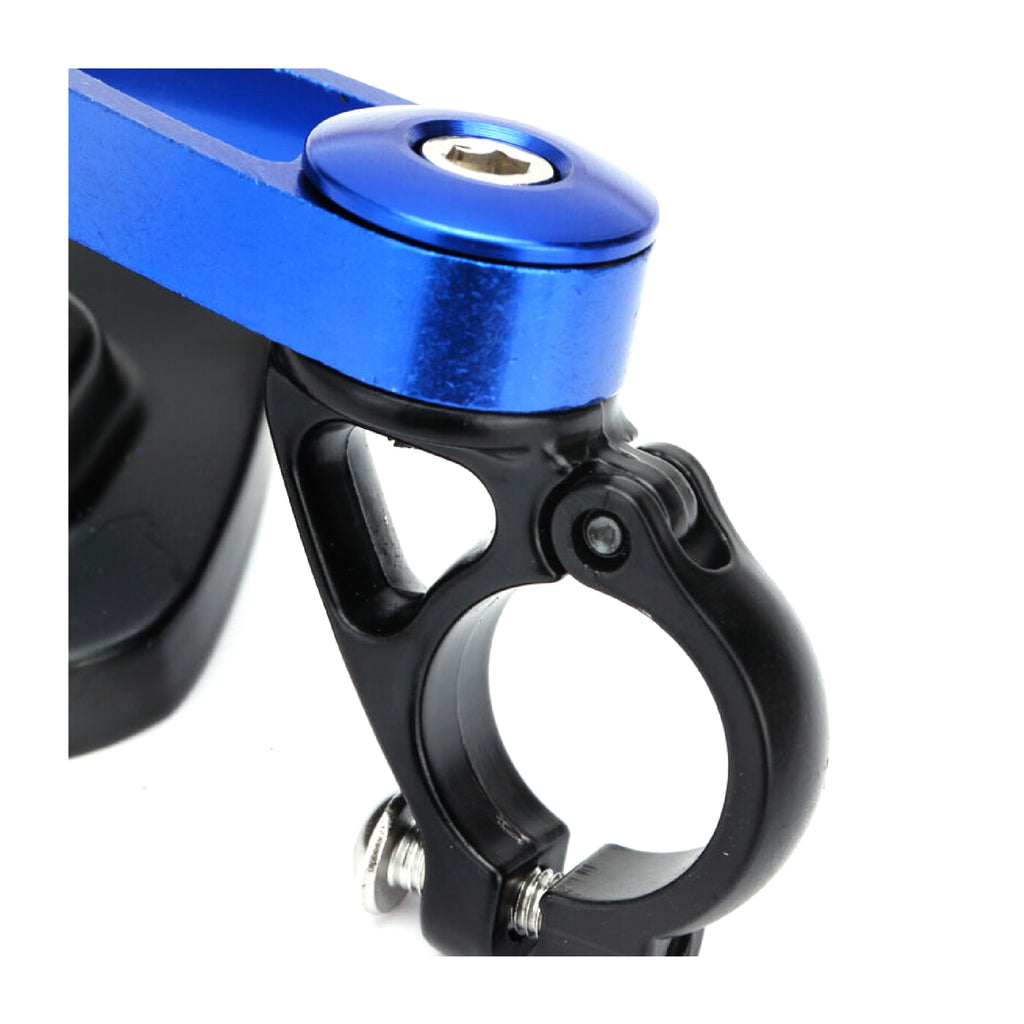 Universal Motorcycle Aluminum Rearview Side Mirror Handle Bar Ends_4