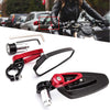 Universal Motorcycle Aluminum Rearview Side Mirror Handle Bar Ends_4