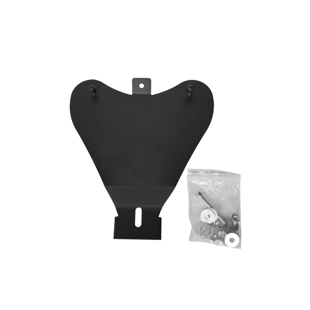 Universal Retro Cafe Racer Flat Leather Motorcycle Seat Cushion for Suzuki - 851747