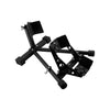 Motorcycle Stand and Wheel Chock with Clamps Black - 861212