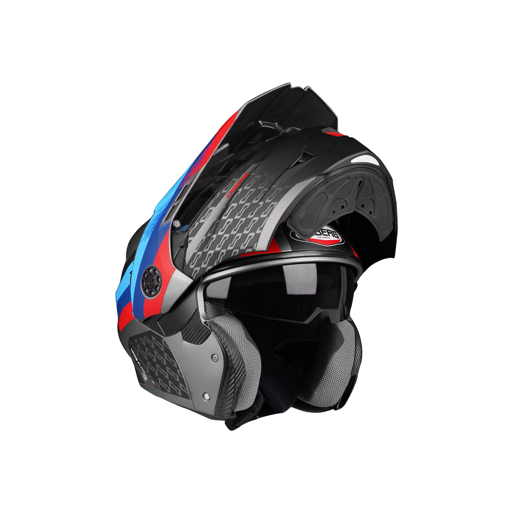CABERG TOURMAX X SARABE Flip-Up Helmet Matte Gun Metal Black, BMW - 870277