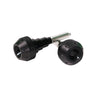 Suzuki Hayabusa Slider Frame Crash Protectors Black_6