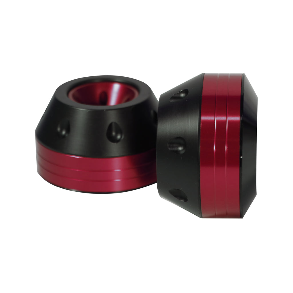 Suzuki Hayabusa Slider Frame Crash Protectors Red_7