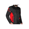 SFK Men's Breathable Summer Motorcycle Motocross Racing Suit Red_2