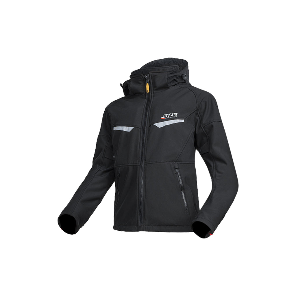 SKG Winter Warm Men's Motorcycle Protective Waterproof, Windproof Jacket_1
