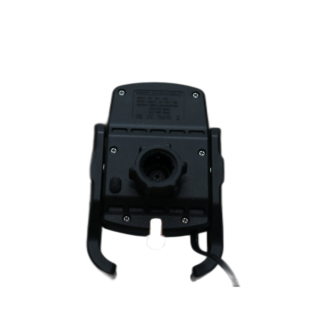 Phone Holder for Bike KPH-CM9S with Wireless Charger, Black 874425