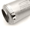 Universal Motorbike Exhaust Pipe with Silver Strip_4