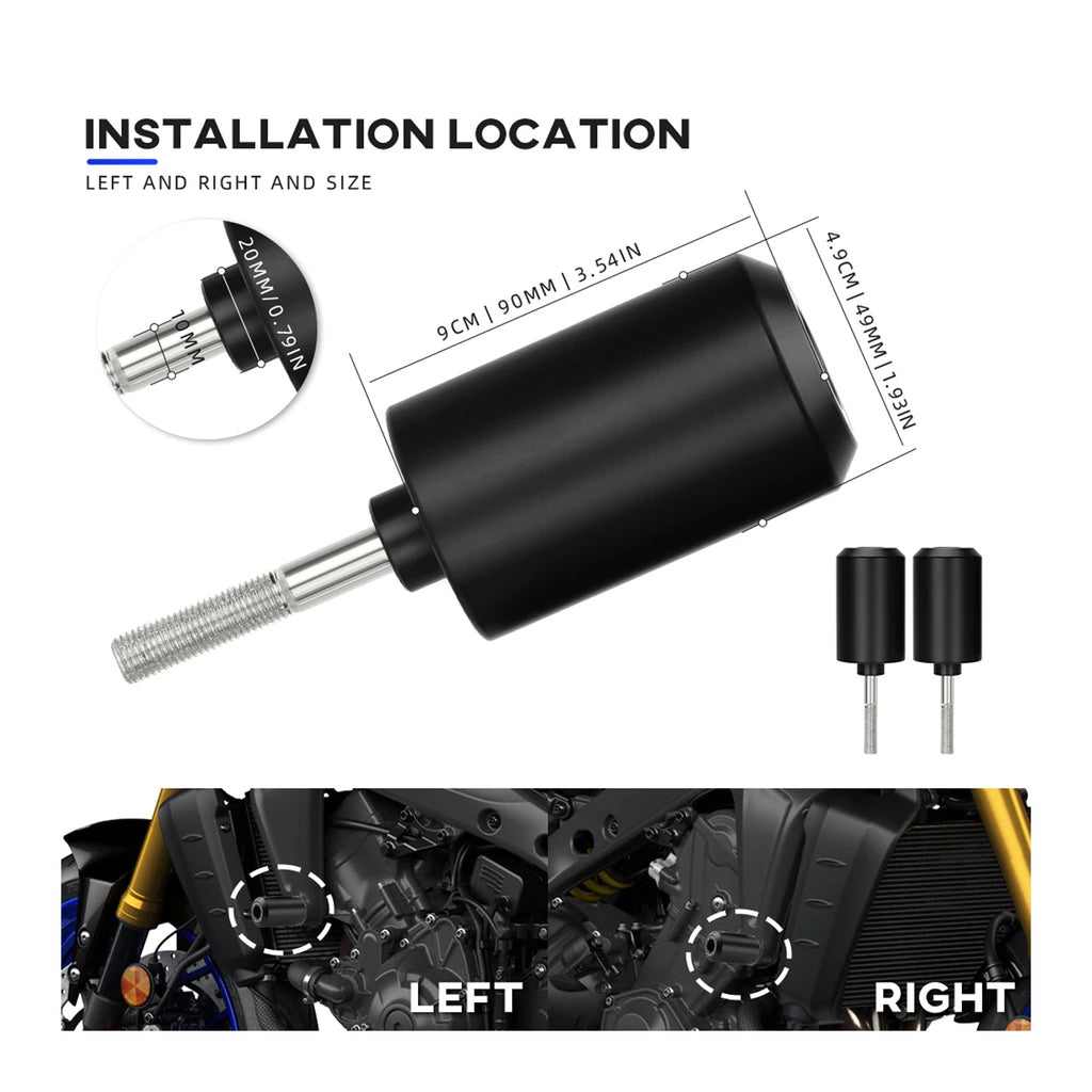 SAVAGE Slider Frame for Yamaha MT/09/SP/GT (2022-2023) - 875570