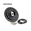 SAVAGE Kawasaki Fuel Gas Tank Cap Cover Green - 875642