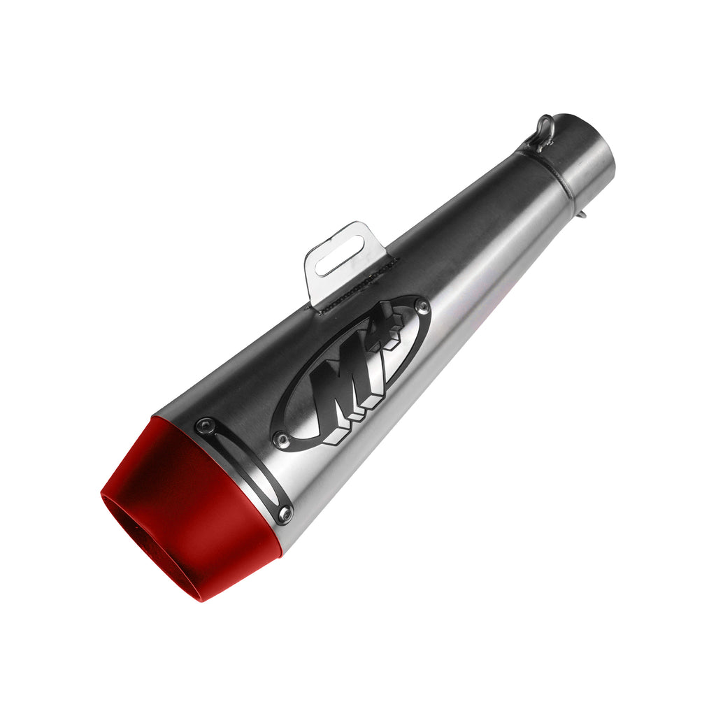 M4 Sports Motorcycle Exhaust Stainless Steel Silver Pipe B09 - 875673_1
