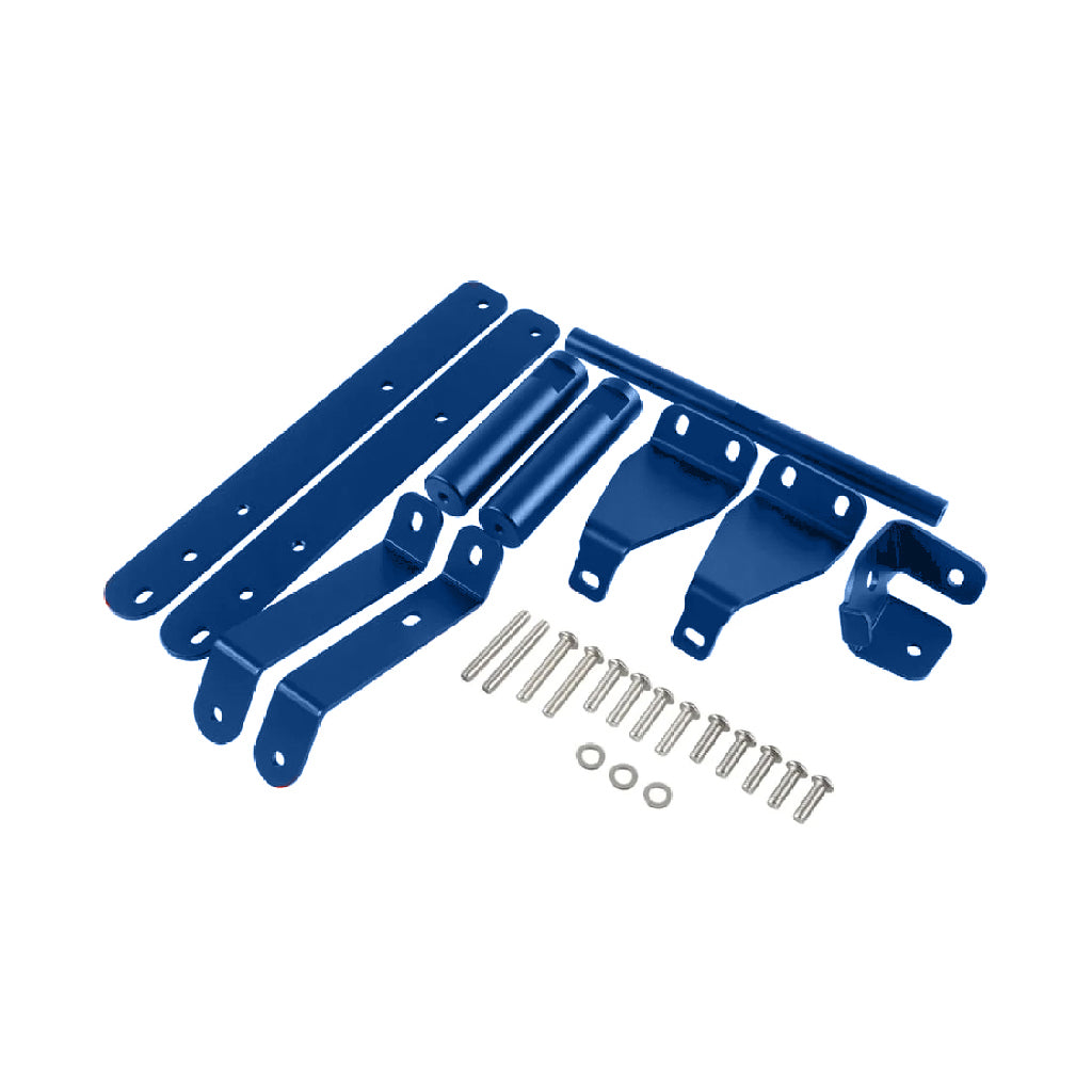 CNC Machined Aluminum Rear Grab Bar for Yamaha Raptor 700, Blue - EB11240392_3