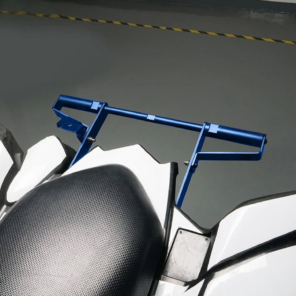 CNC Machined Aluminum Rear Grab Bar for Yamaha Raptor 700, Blue - EB11240392_4
