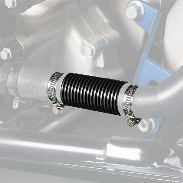 Billet In Line Super Cooler for Yamaha Raptor Rhino Grizzly 660 700 YFZ450, Black - EB11240400