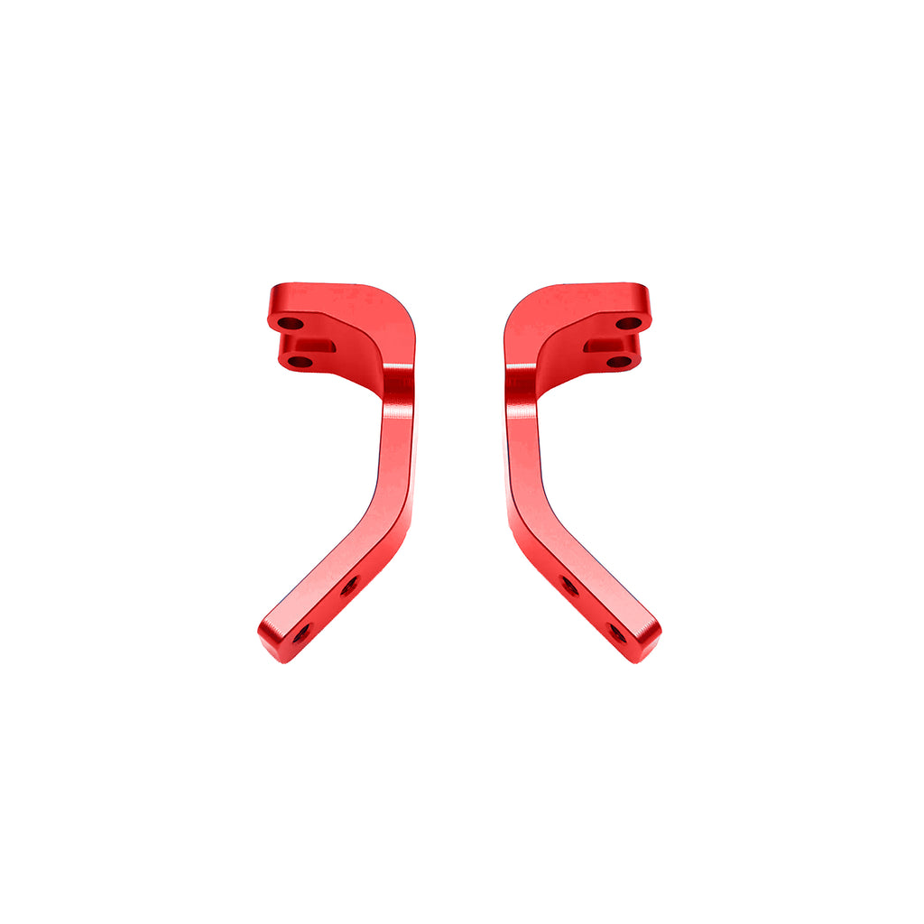 Rear Bumper Bash Guard Heavy Duty Aluminum for Yamaha Raptor 700R (Red) - 890125_4