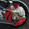 Front Brake Rotor Disc Cover Protector for Raptor 700/ YFZ450 Red_2