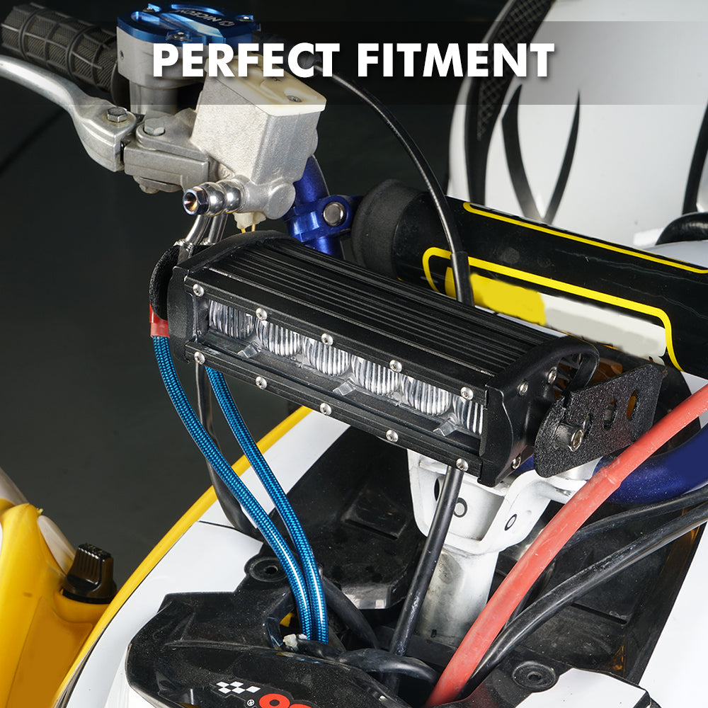 Lumens Waterproof Front Light Headlight Mounting Brackets_5