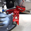 Footrest Assembly Kit Foot Pegs Pedals for Raptor 700 Red - EB11240455