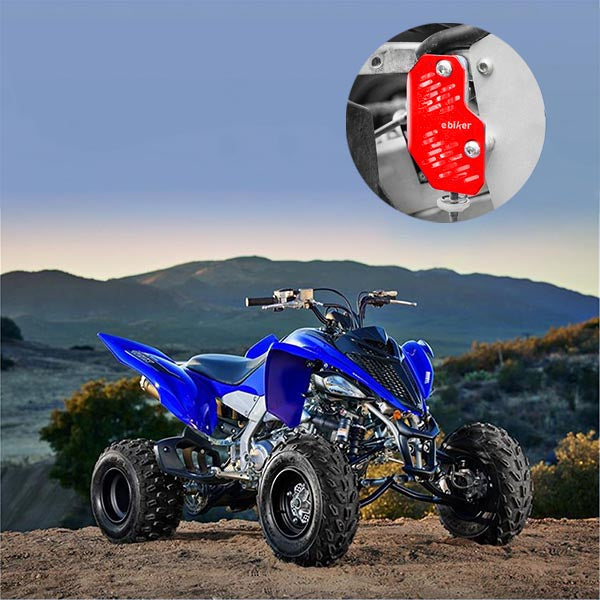 Master Cylinder Guard ATV Parts For Yamaha Raptor 700 2006-2011, Red - EB11240470