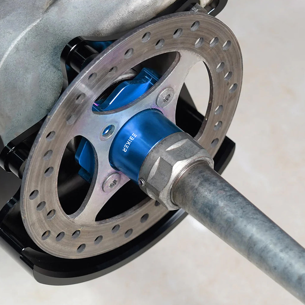 Rear Axle Disc Brake Rotor Hub for Yamaha Raptor 700/700R/YFM700 - Black, Blue & Red