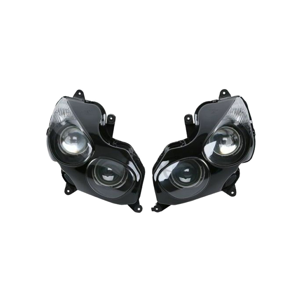Clear Front Headlight Head Lamp Assembly for Kawasaki ZX14R 2011-2014_2