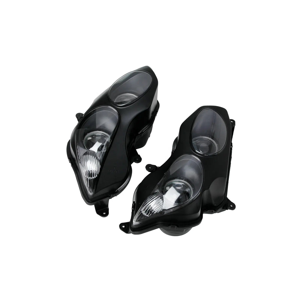 Clear Front Headlight Head Lamp Assembly for Kawasaki ZX14R 2011-2014_4