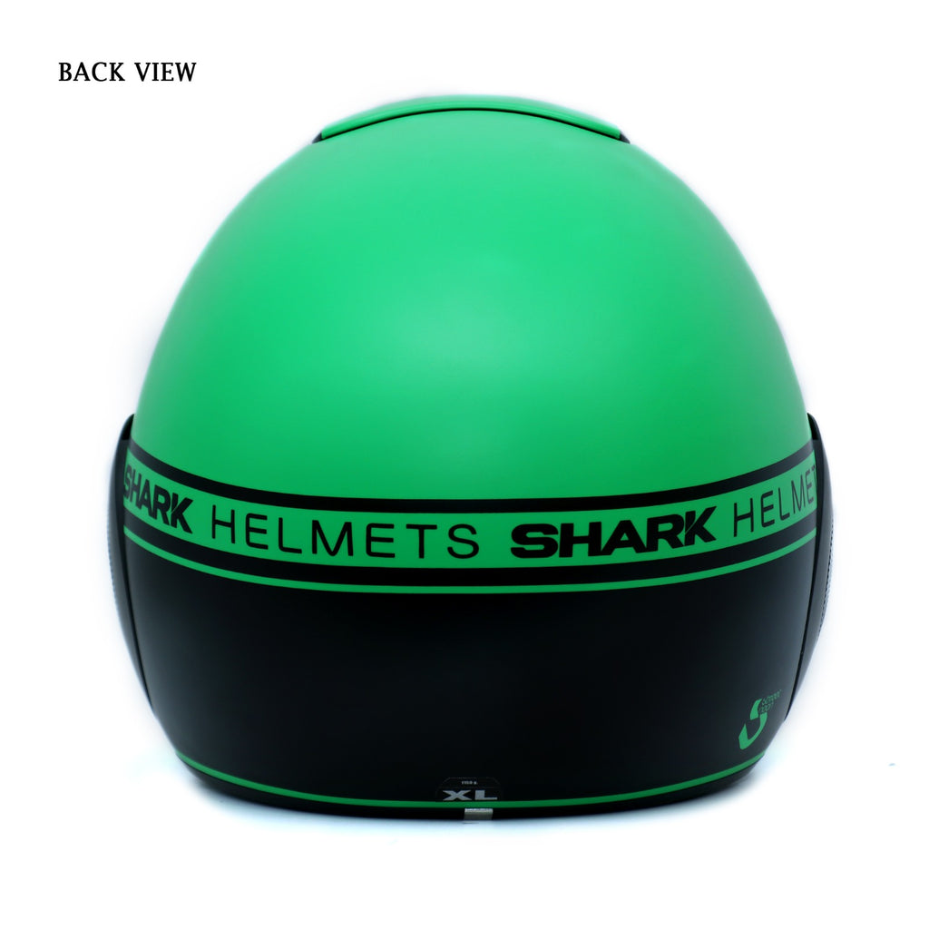 SHARK Street Drak Helmet Neon Series Matte Green Black - 870207
