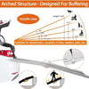 Portable Folding Aluminum Alloy Wheelchair Ramp for Stairs, Doors, Scooters_8
