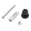 Motorcycle Fixed Bracket Adapter Ball Head Base 1 Inch, Mobile Holder Clamp - 874419