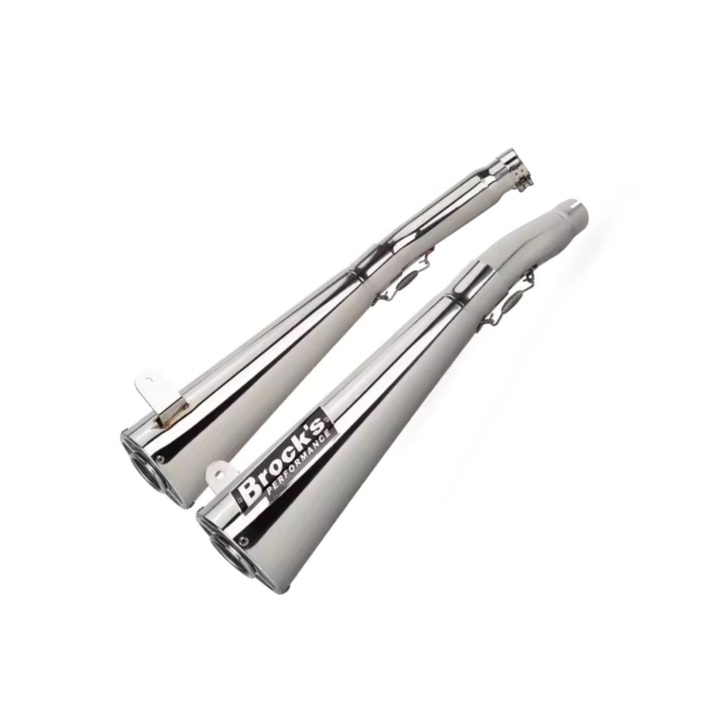 Brocks Dual Exhaust System for Suzuki Hayabusa GSX1300R (2008-2018) - 875533