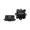 Front Wheel Hub Centric Spacers For Yamaha Raptor 700 700R 2014-2021 - Black, 2Pcs